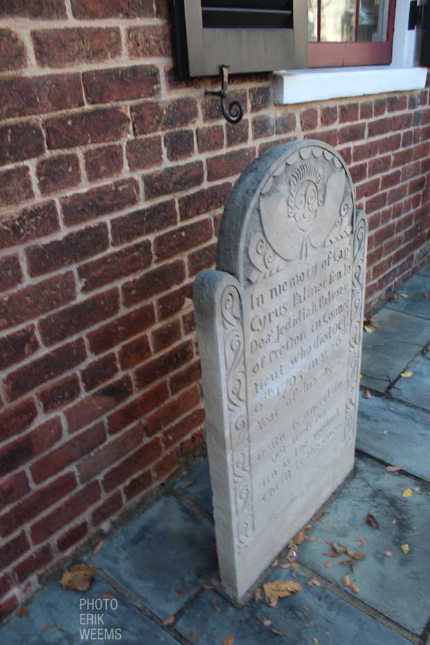 Cyerus Grave Marker St John Church Richmond Virginia