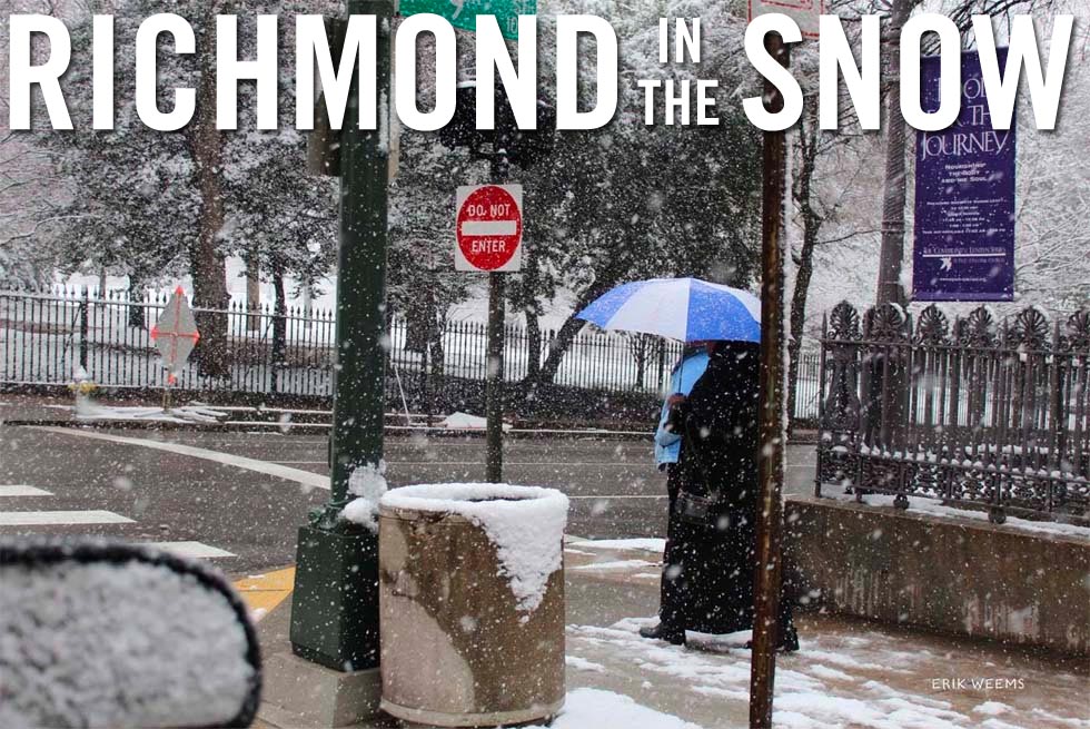 Snow in Richmond