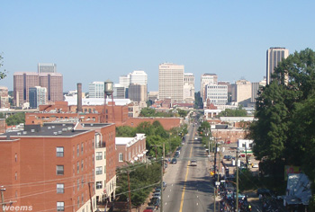 Richmond Virginia on Main Street