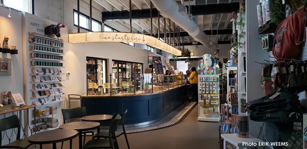 Inside the Shyndigz Cake and sweets store on Cary Street Inside the Shyndigz Cake and sweets store on Cary Street