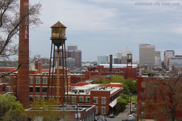 Richmond Virginia 2015 - Richmond from atop Libbey Hill Park.