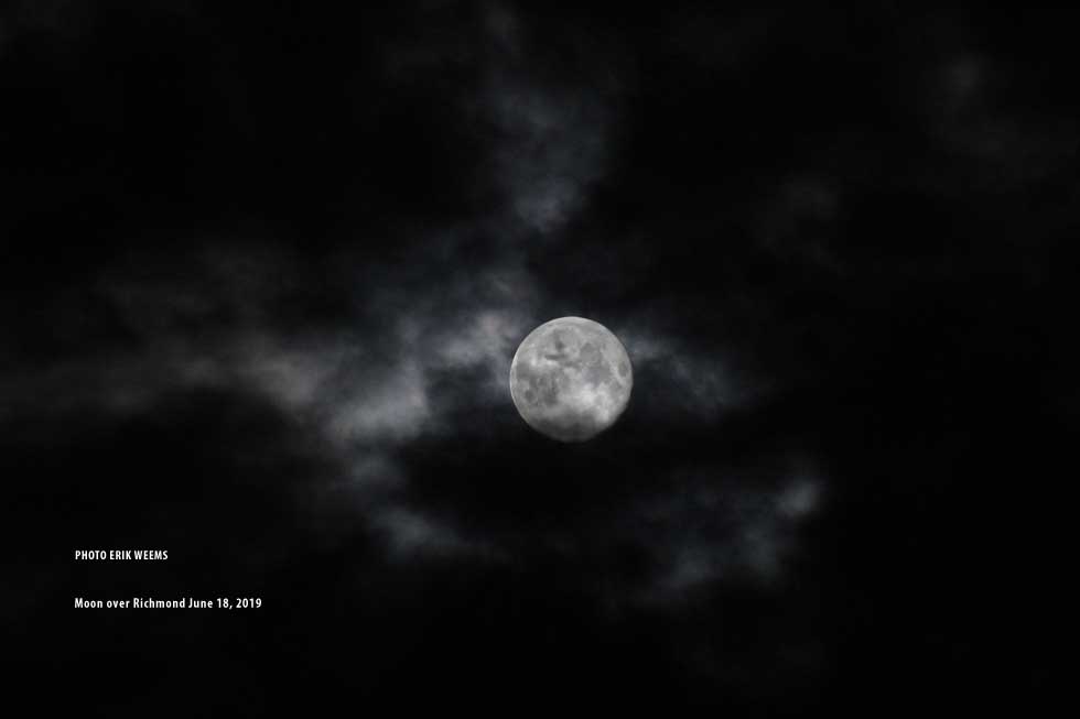 Moon over Richmond