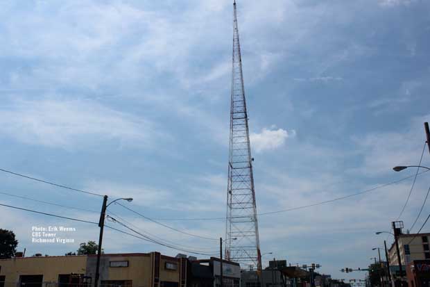 Richmond CBS Tower built 1953