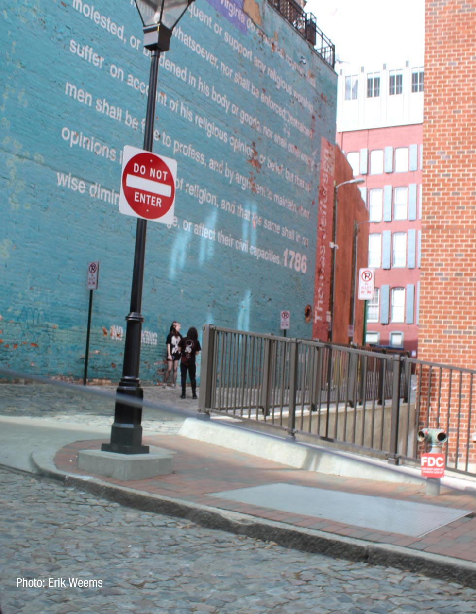 Alley of Freedom of Richmond Virginia