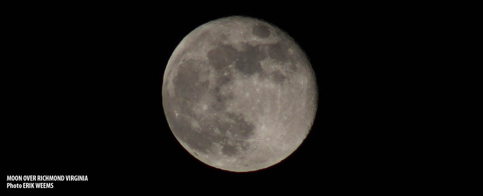 Moon over Richmond