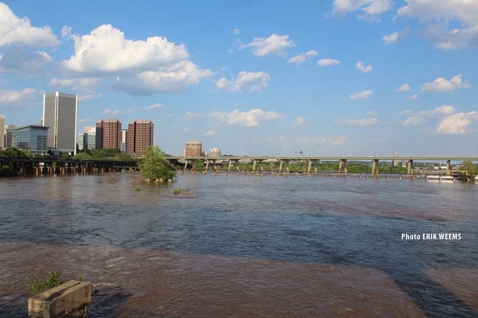 Richmond Virginia and James River