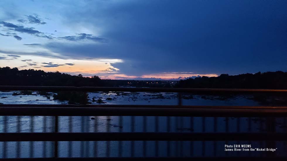 James River from Nickel Bridge