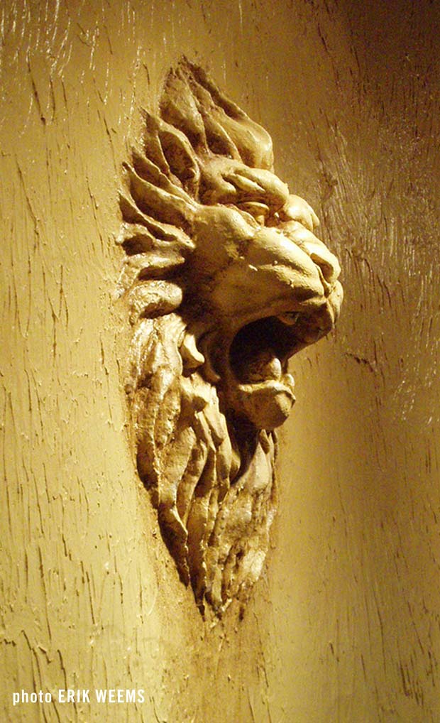 Lion on the Wall