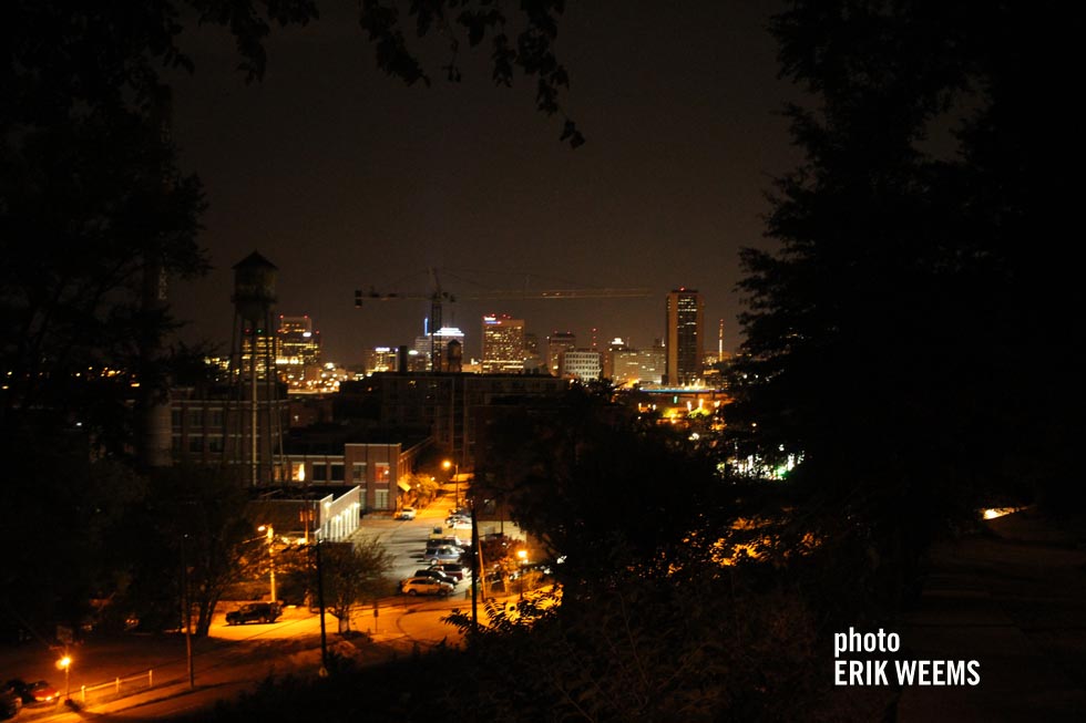 Night over Richmond Virginia