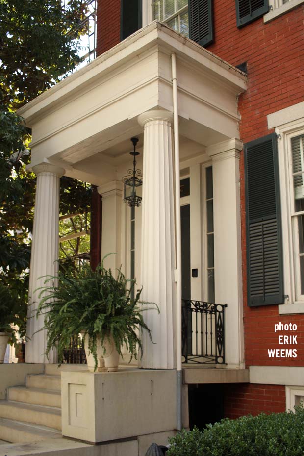 Porch of the Robert E Lee House