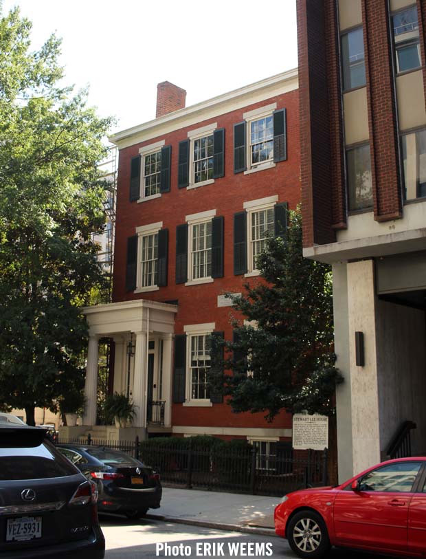 The Robert E Lee House in Richmond Virginia