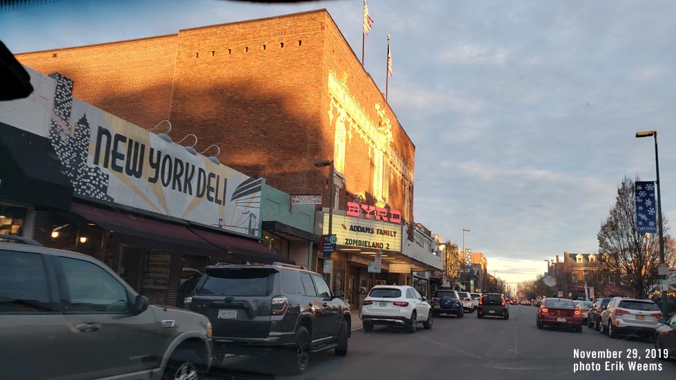 Carytown Byrd Theater Sunset