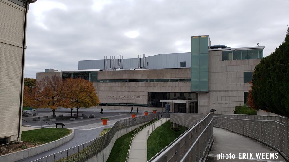 VMFA Muserum under clouds