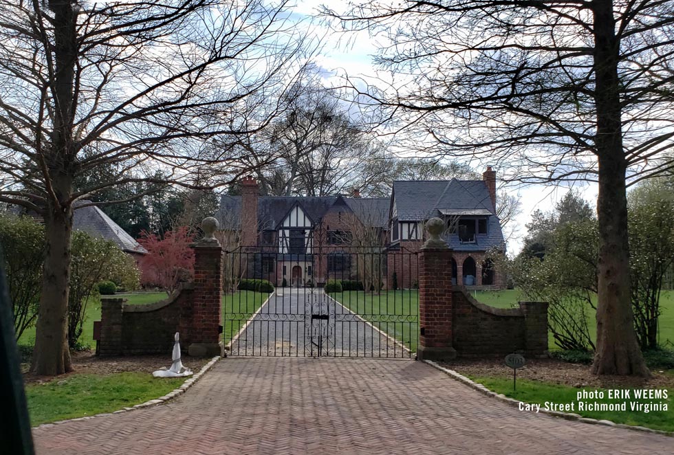 House along Cary Street