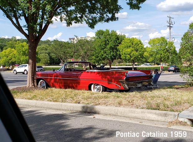 1959 Pontiac Catalina Convertible Red