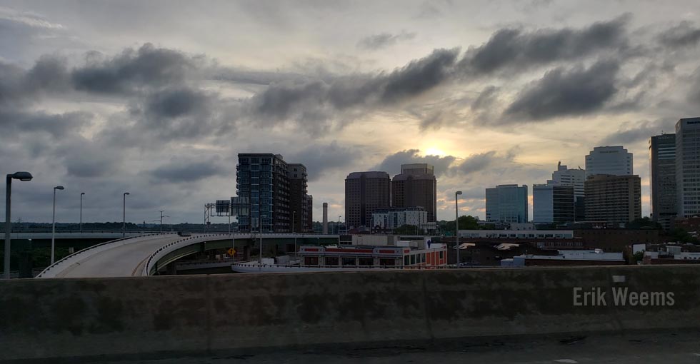 Storm Clouds over Richmond Va