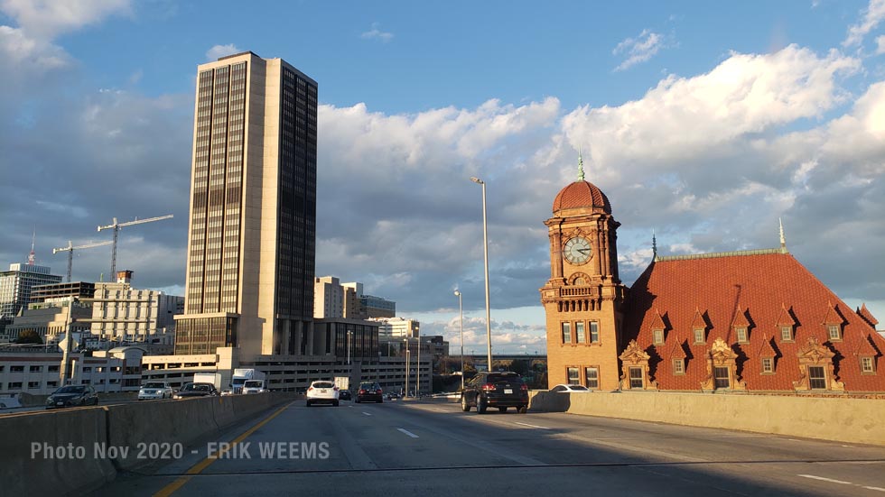 James Monroe Office BUilding and Richmond Clock Tower