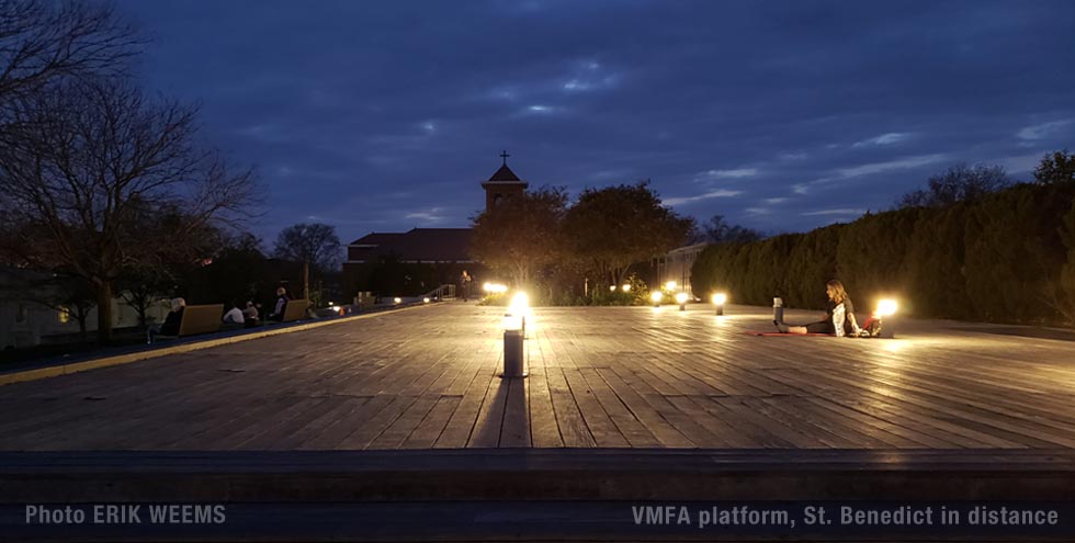 VMFA with St Benedict in distance