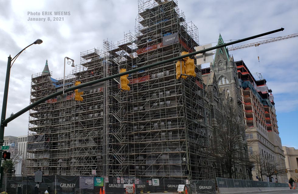 Old City Hall Reconstruction Richmond Virginia