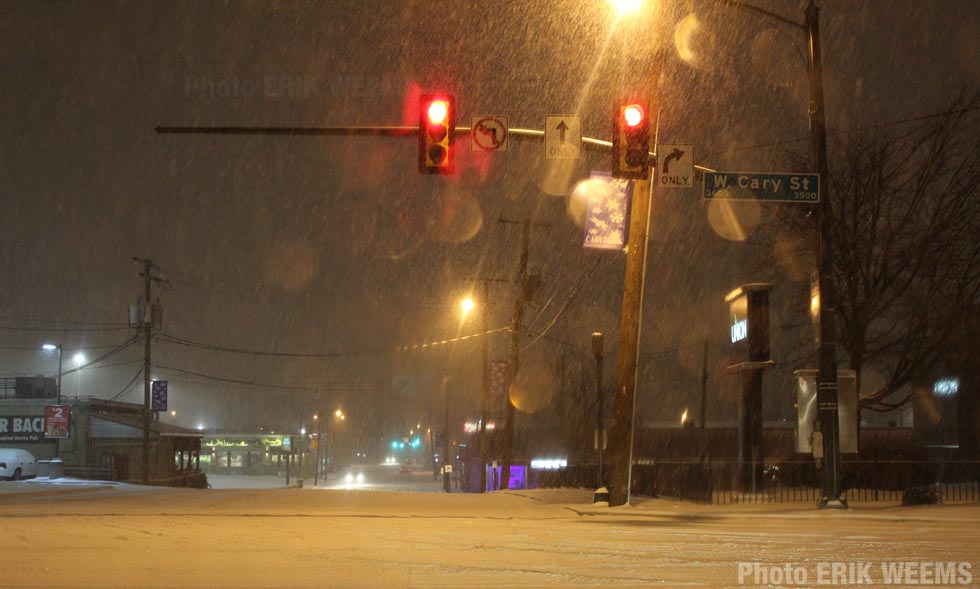 Cary Street Snow