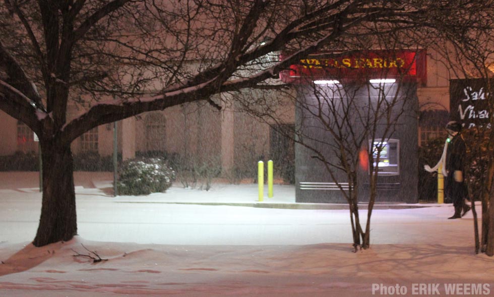 VMFA MUSEUM in the snow