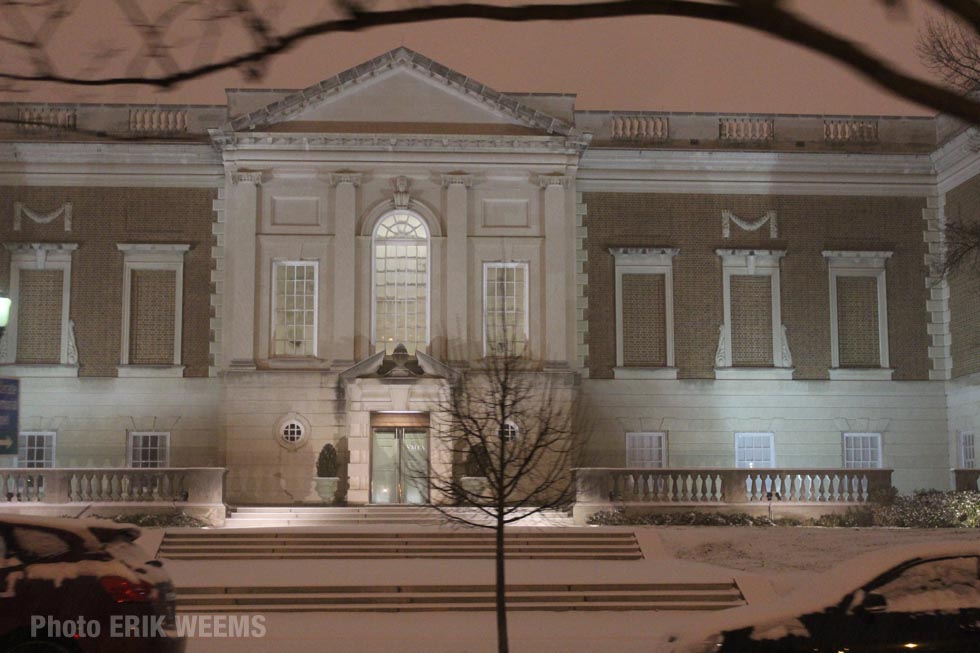 VMFA Snow in Richmond