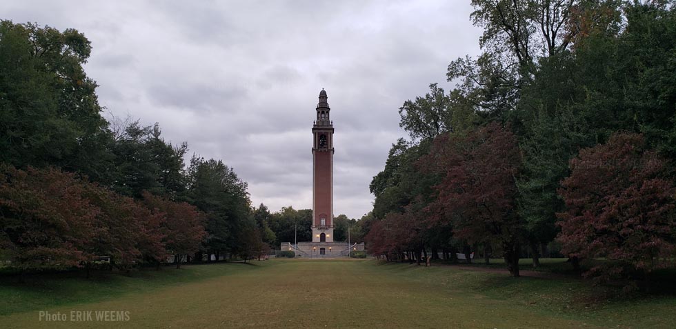 Carillon Bell Tower at Byrd Park Autumn in Richmond