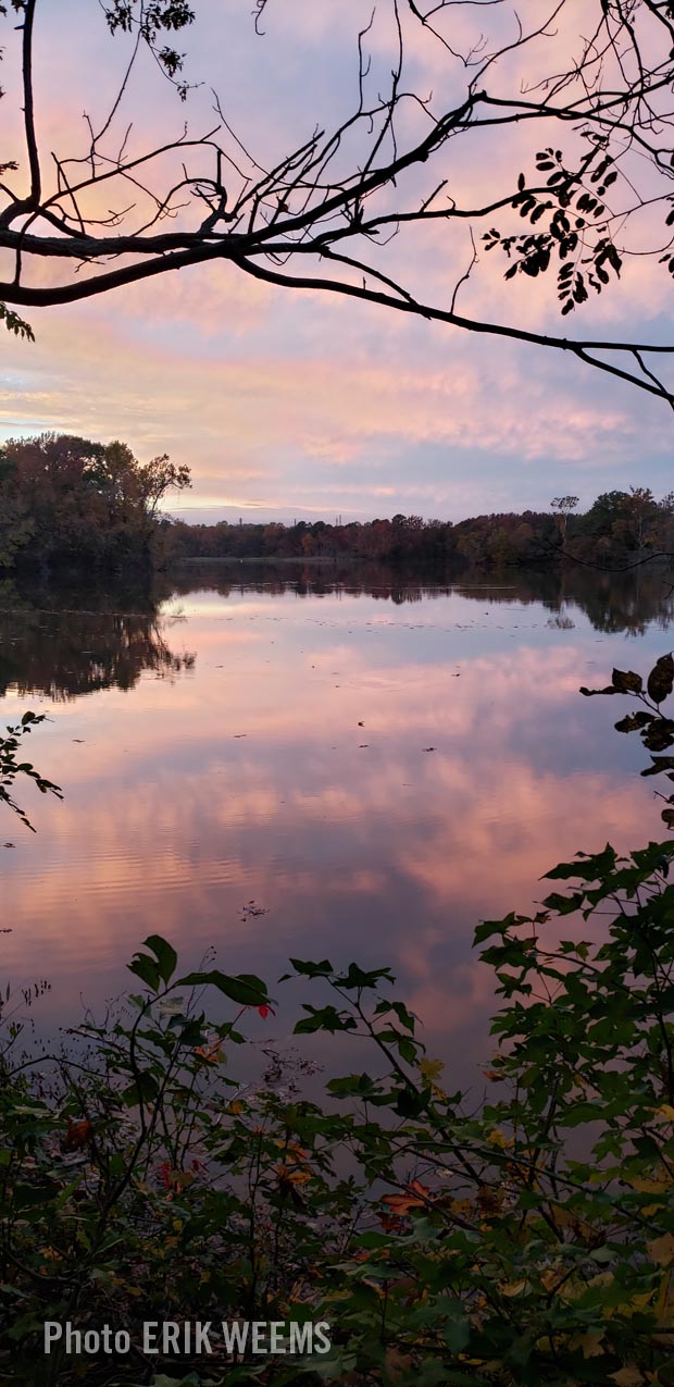 Sunset on the James River