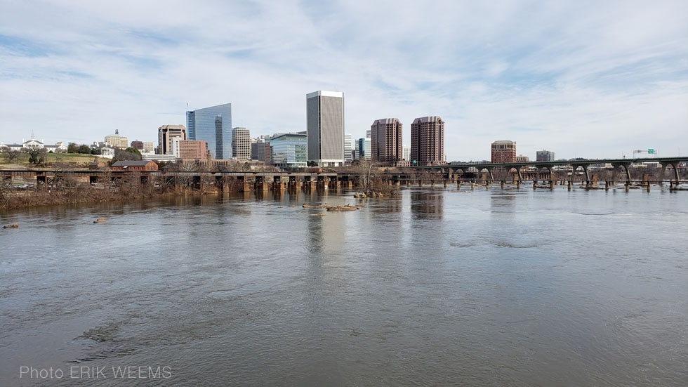 James River and Richmond City