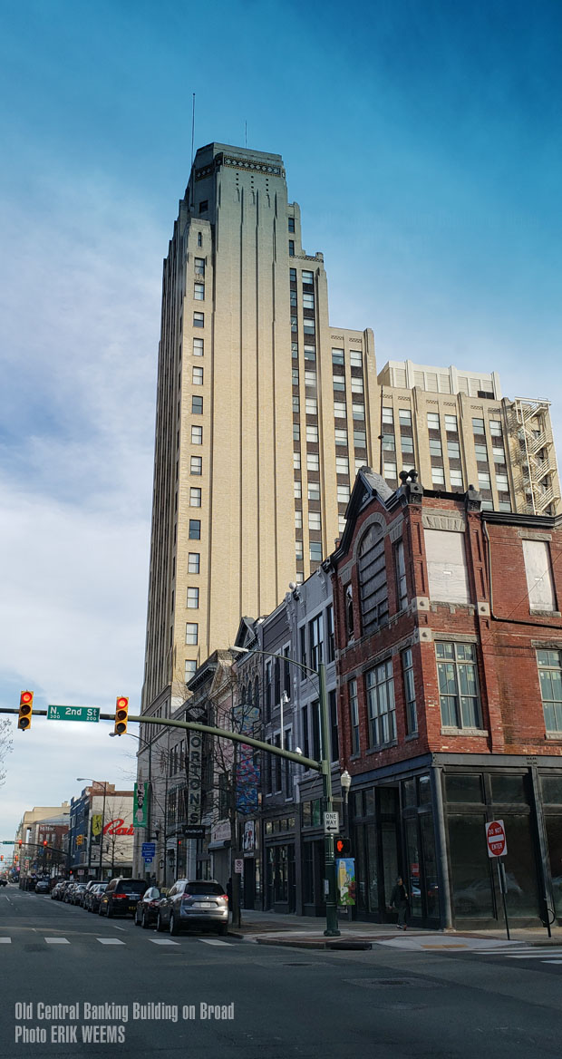 The Old Central Bank Building on Broad