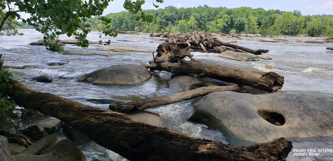 James River at Eye Hole Rock